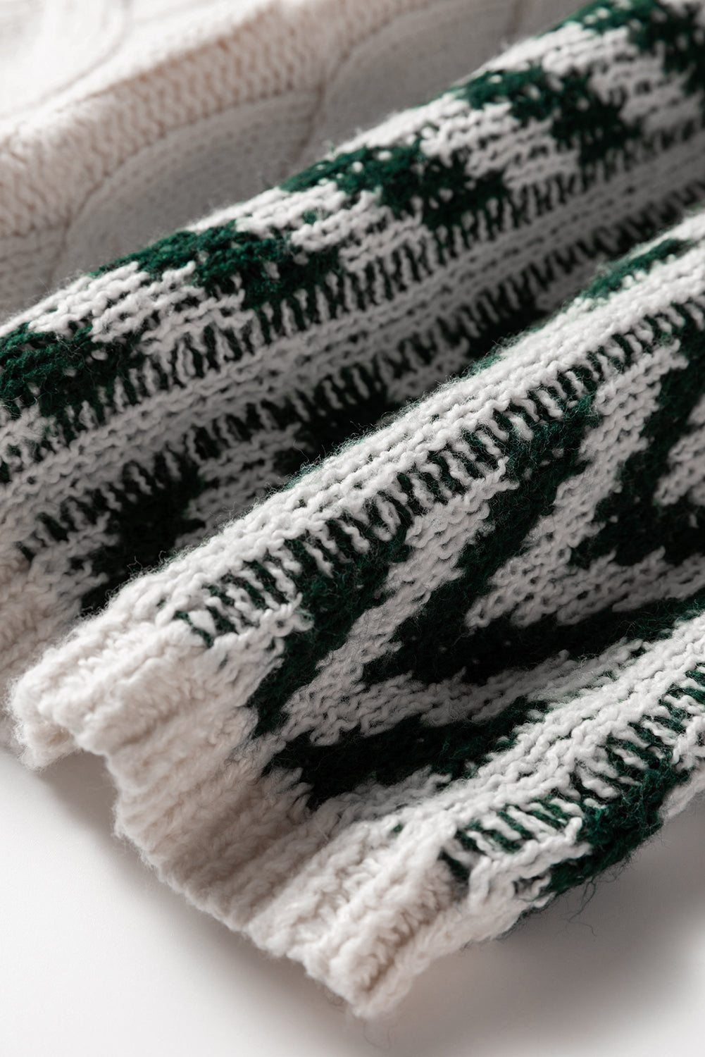 Brown Colorblock Patchwork Knotted Back Loose Fit Sweater - Roses