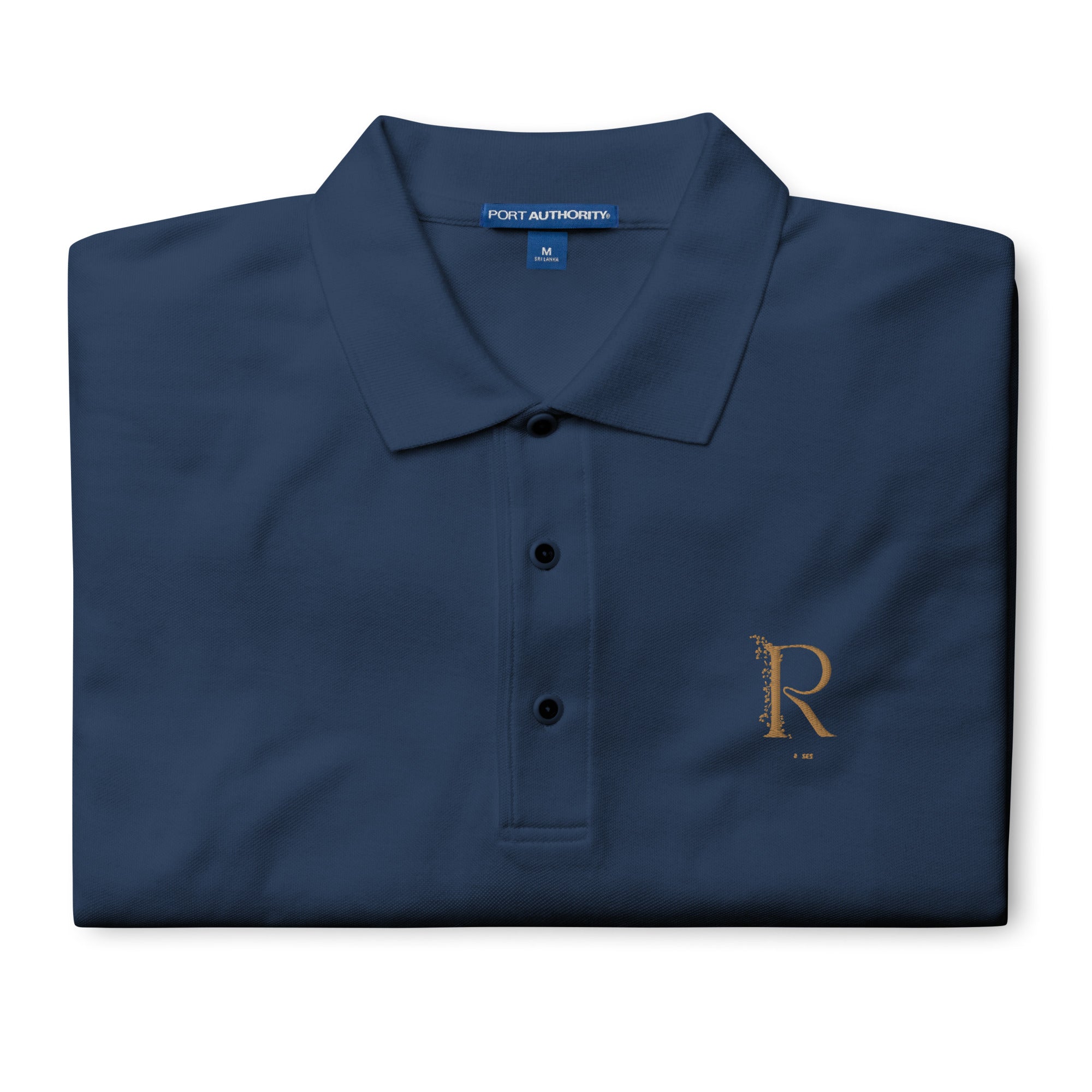 Polo Brodé Homme - Roses