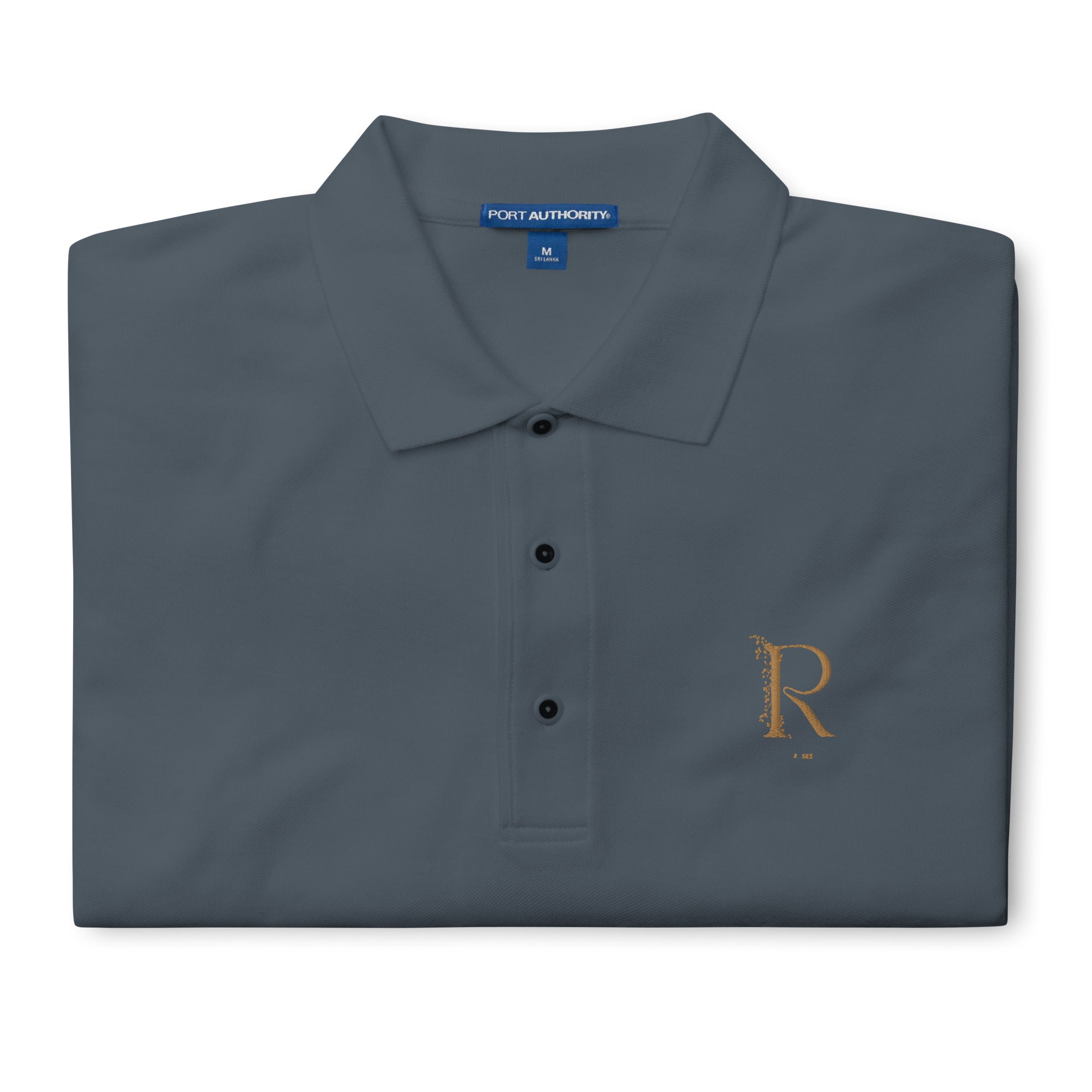 Polo Brodé Homme - Roses