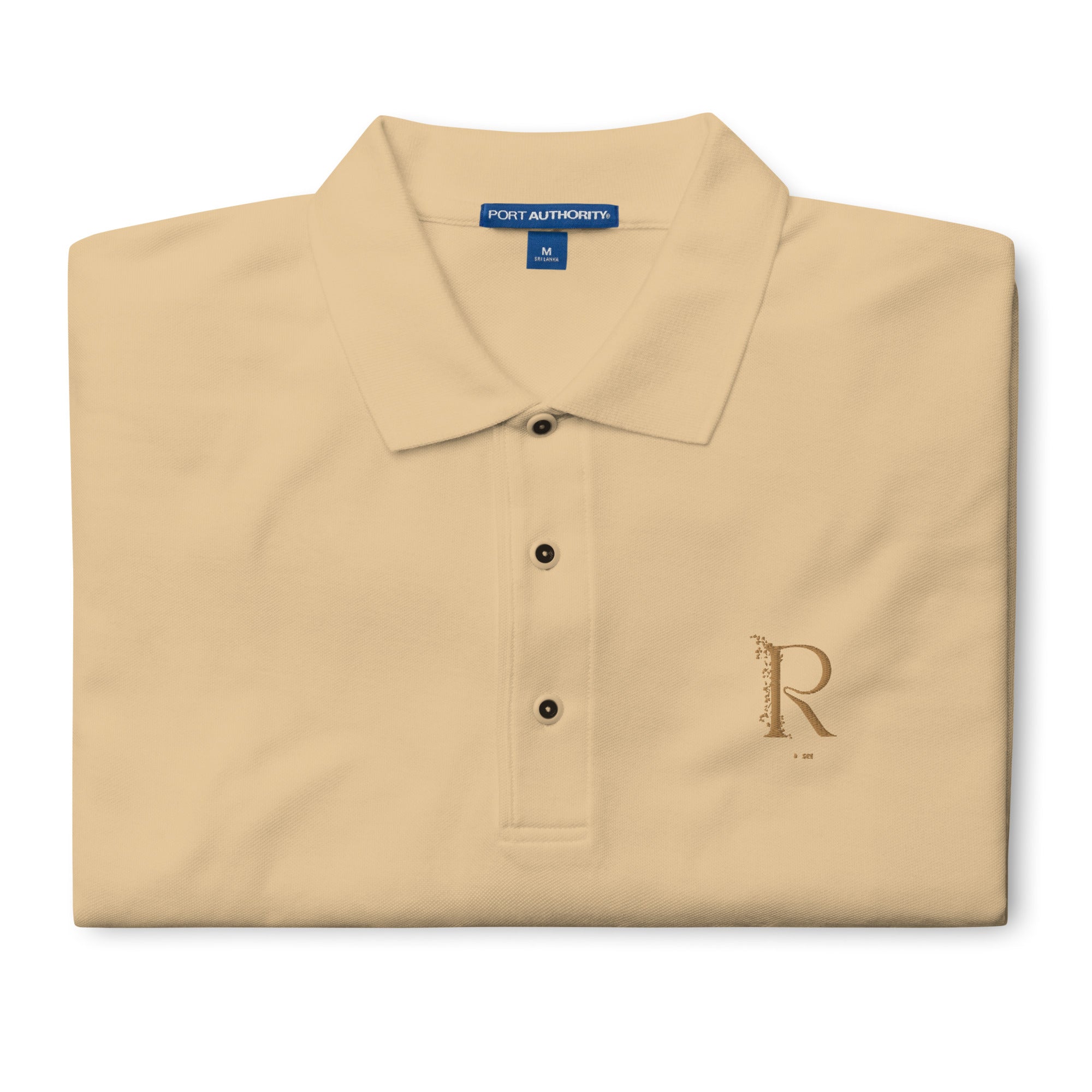 Polo Brodé Homme - Roses