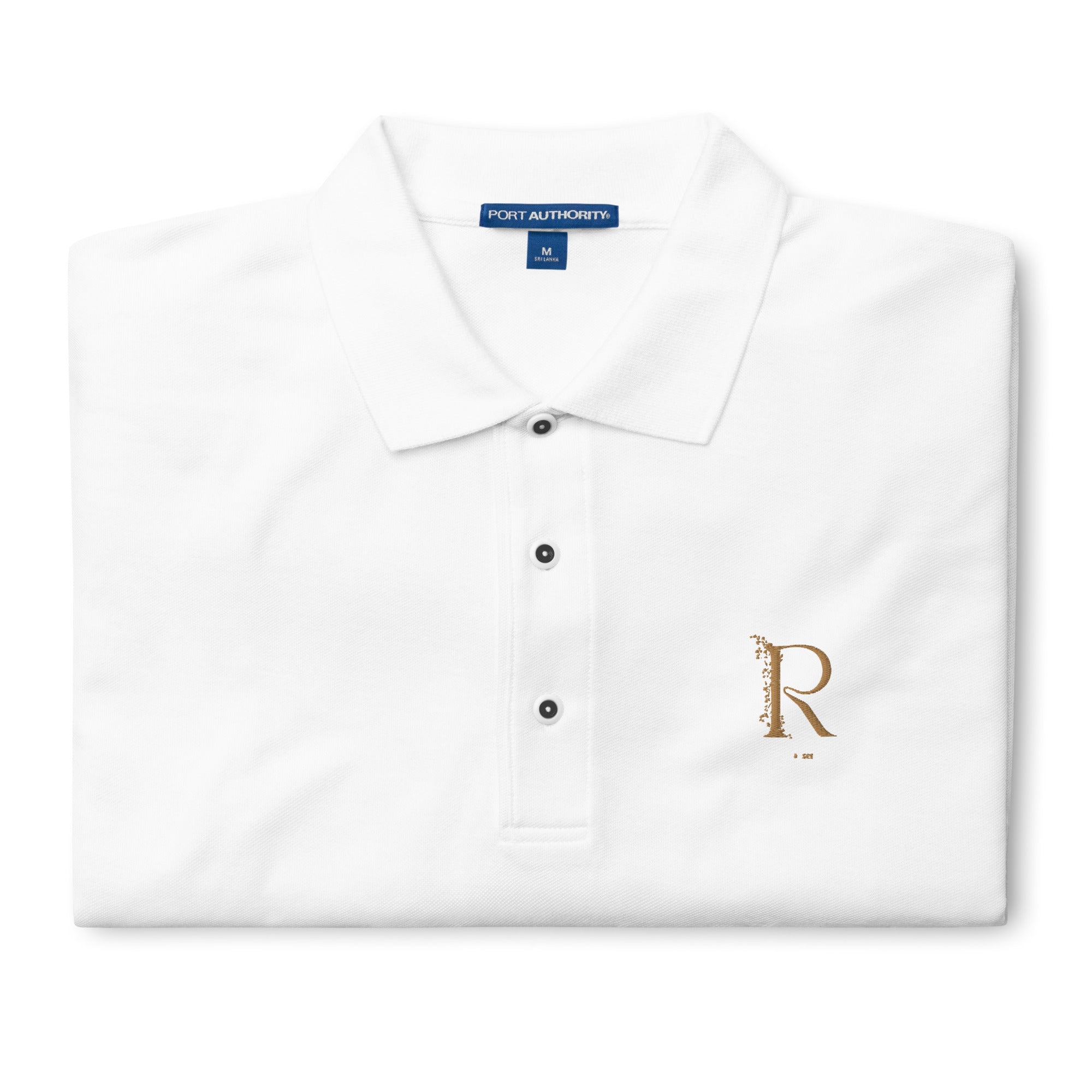 Polo Brodé Homme - Roses