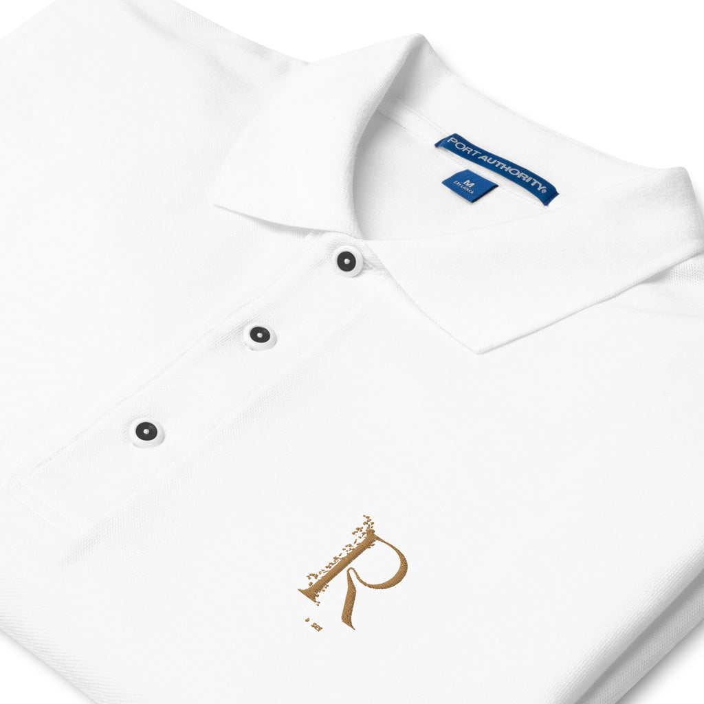 Polo Brodé Homme - Roses