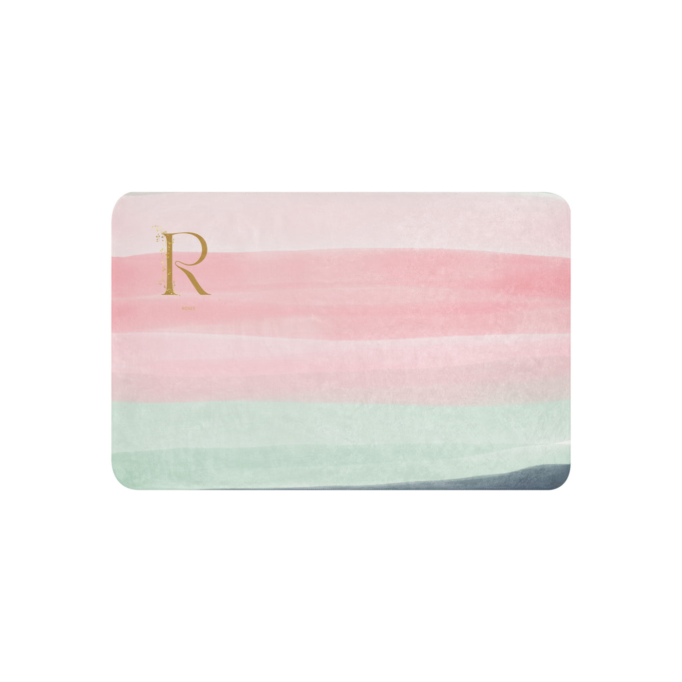 Couverture en Sherpa - Roses