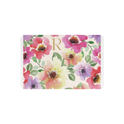 Couverture en Sherpa - Roses