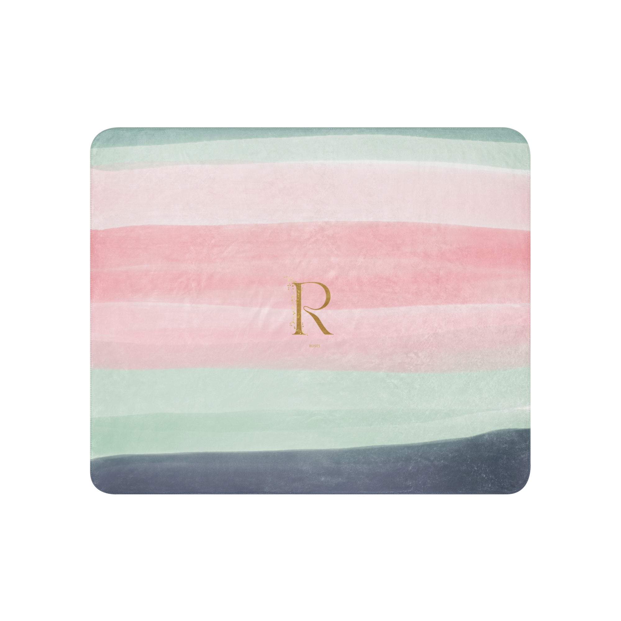 Couverture en Sherpa - Roses