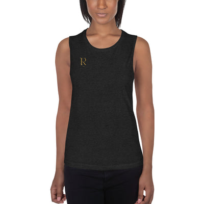 Ladies’ Muscle Tank - Roses