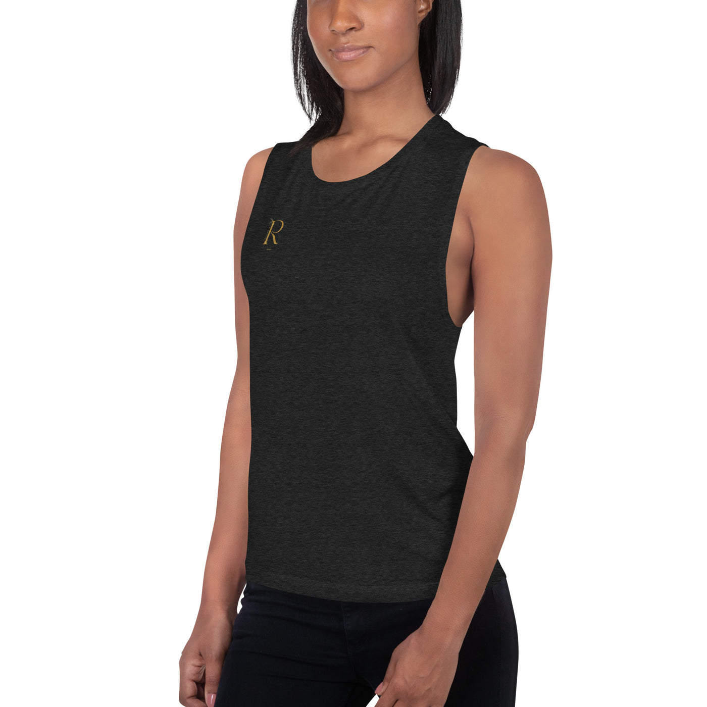 Ladies’ Muscle Tank - Roses