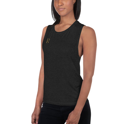 Ladies’ Muscle Tank - Roses