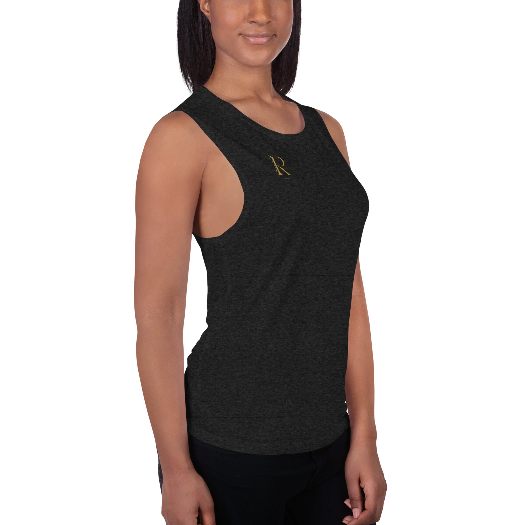 Ladies’ Muscle Tank - Roses